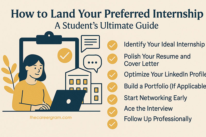 How to Land Your Preferred Internship: A Student’s Ultimate Guide