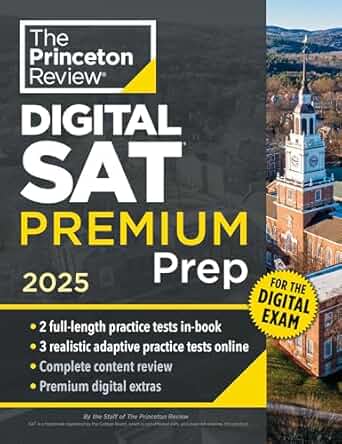Princeton Review SAT Premium Prep 2025