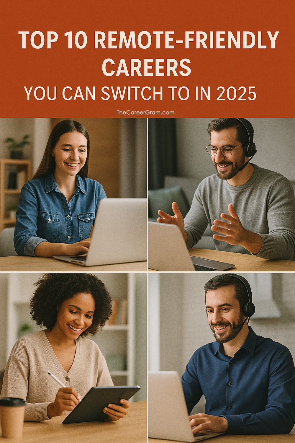 Top 10 Remote-Friendly Careers You Can Switch To in 2025